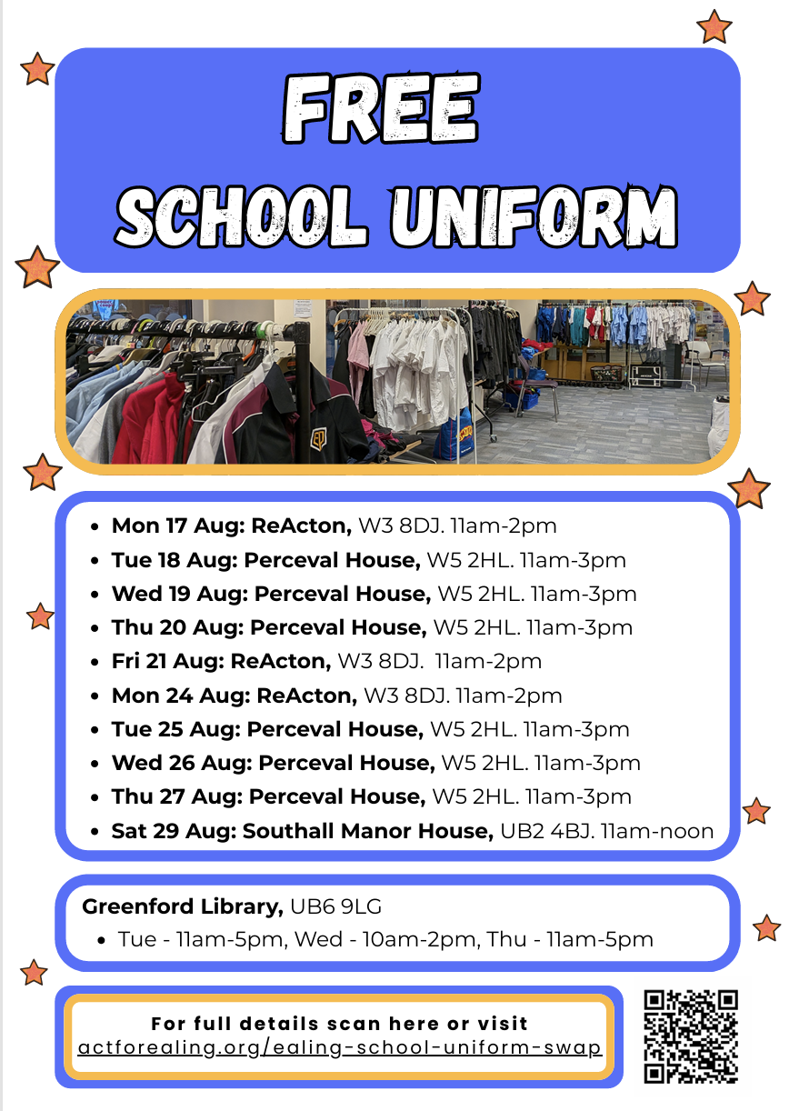 Dates in August for Uniform Swap