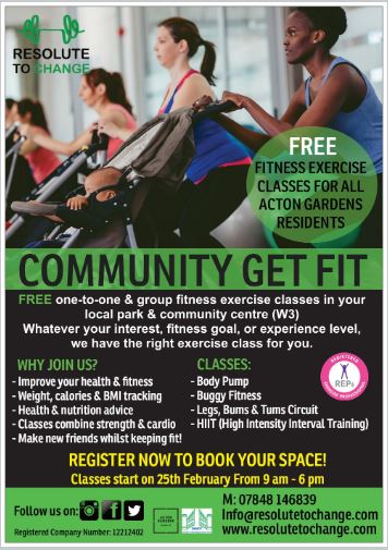 Your Acton Gardens | Community Get Fit